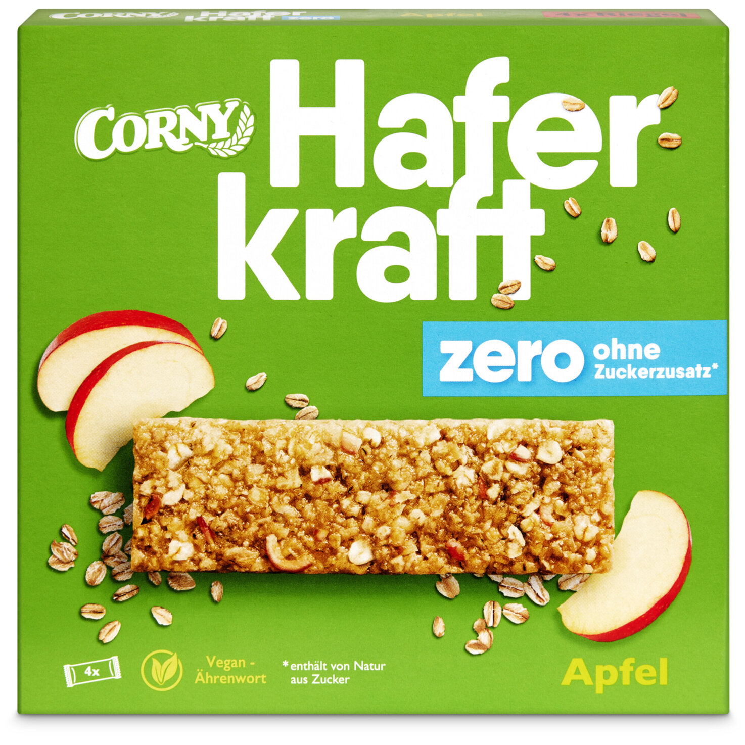 Corny Haferkraft zero Apfel 4x35g