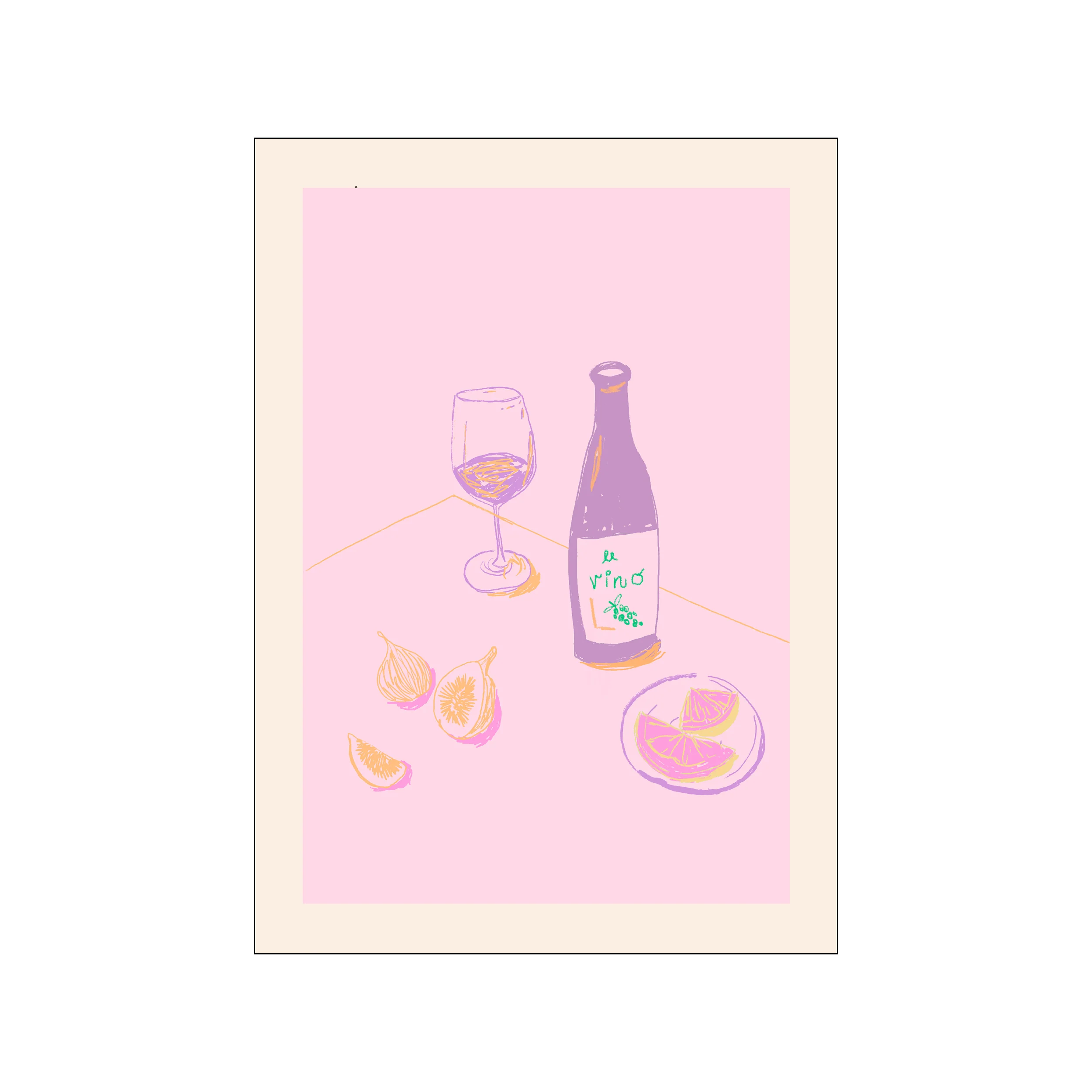 Poster & Frame  Edith plakat - 50x70