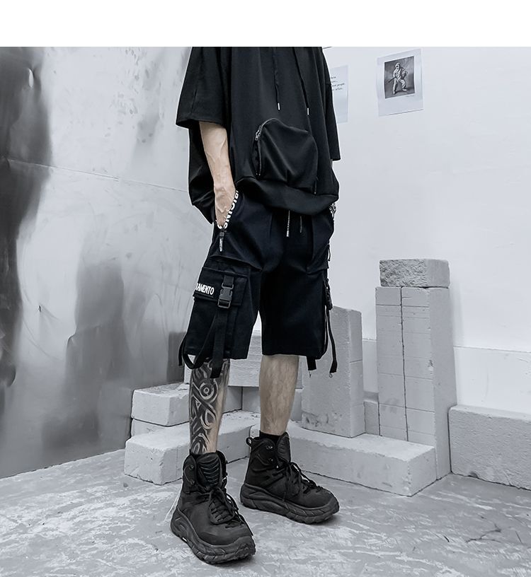 GRAYCIOUS - Cargo Shorts met letters