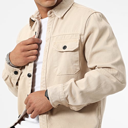 Surchemise En Jean 2110 Beige