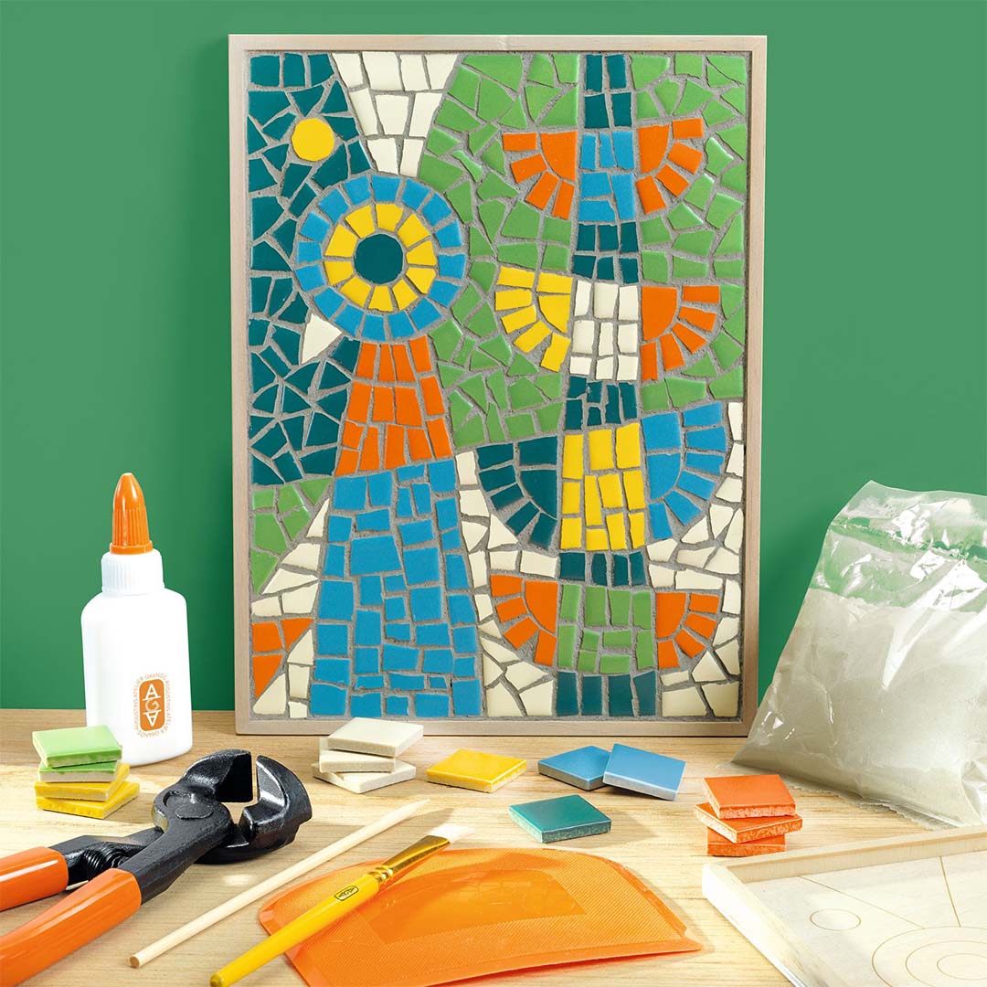djeco knutselset atelier 73 - mozaïek