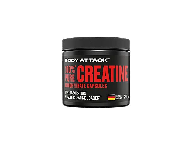 Body Attack Pure Creatine 221 g 100% mikrofeines Kreatin-Monohydrat