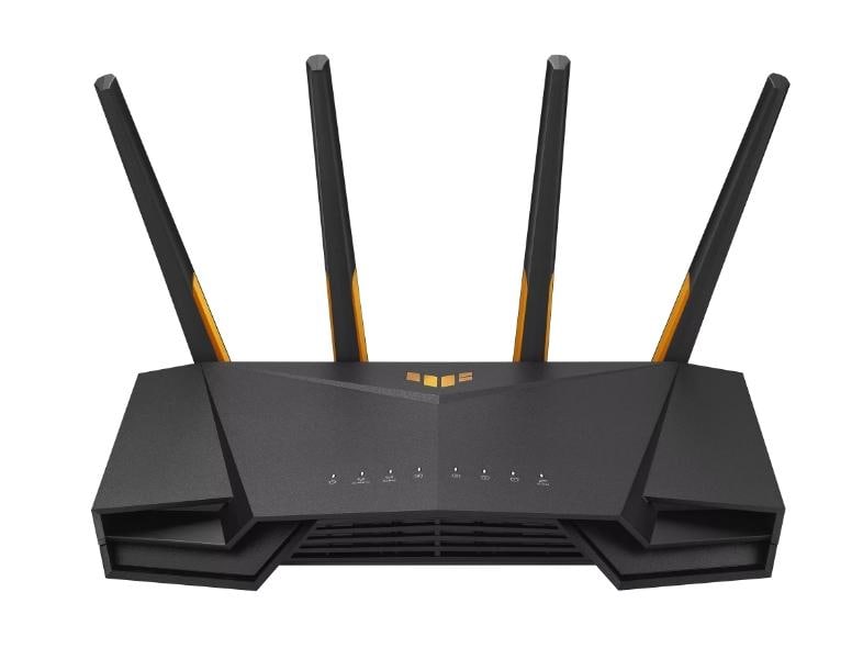 ASUS TUF Gaming AX4200 (TUF-AX4200) TUF Gaming AX4200 Dual Band WiFi 6 Gaming Router mit Mobile Game Mode, Portweiterleitung in 3 Schritten, 2.5Gbps Port, AiMesh für Mesh-WiFi, AiProtection Pro Netzwerksicherheit