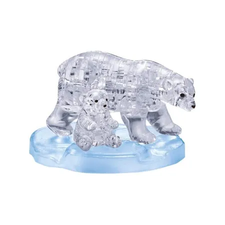 HCM Kinzel Crystal Puzzle - Eisbärenpaar