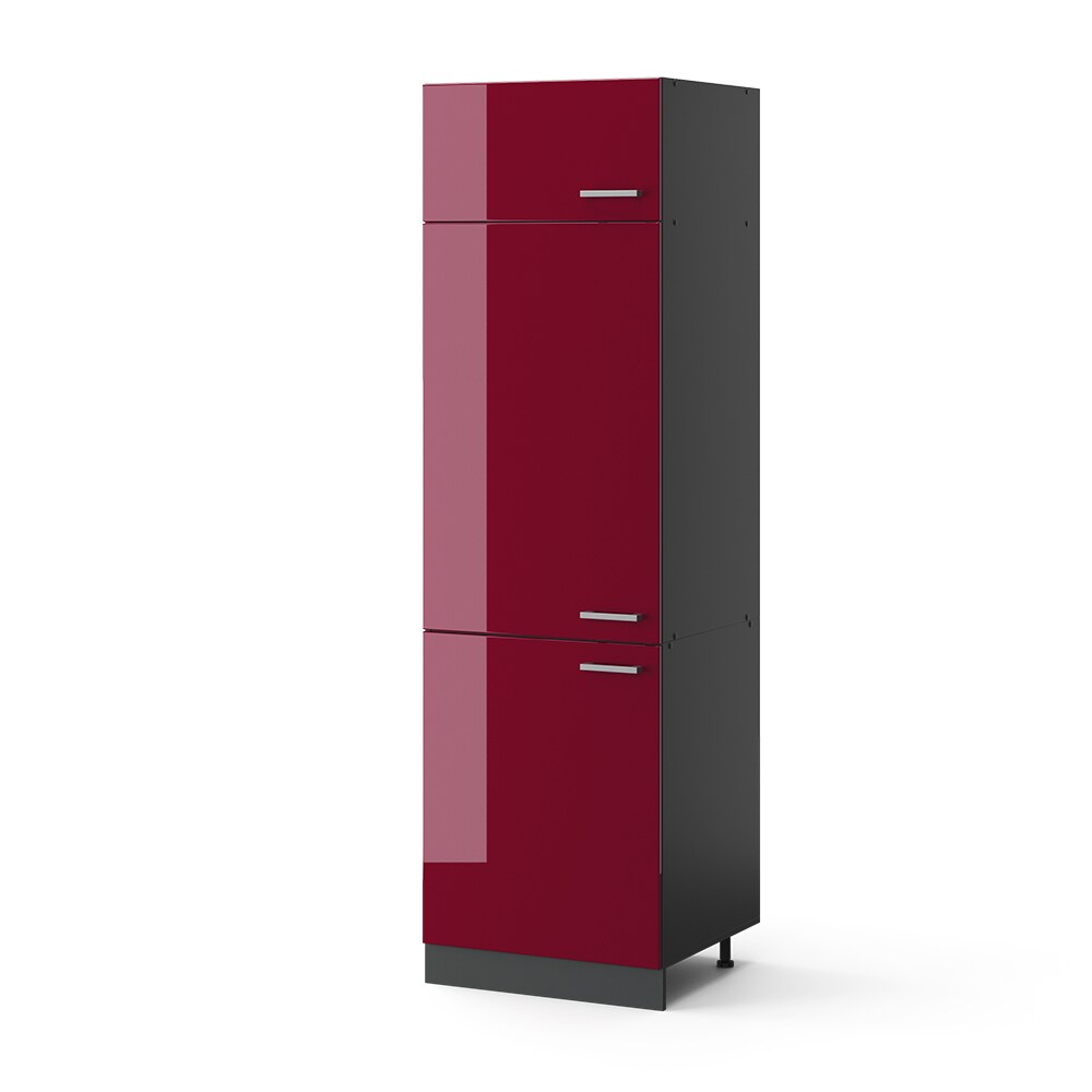 VICCO Küchenschrank Kühlumbauschrank 60 cm R-Line Anthrazit
