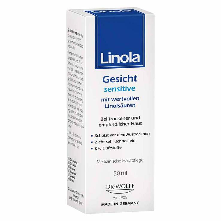 Linola Gesicht sensitive Creme, 50 ml