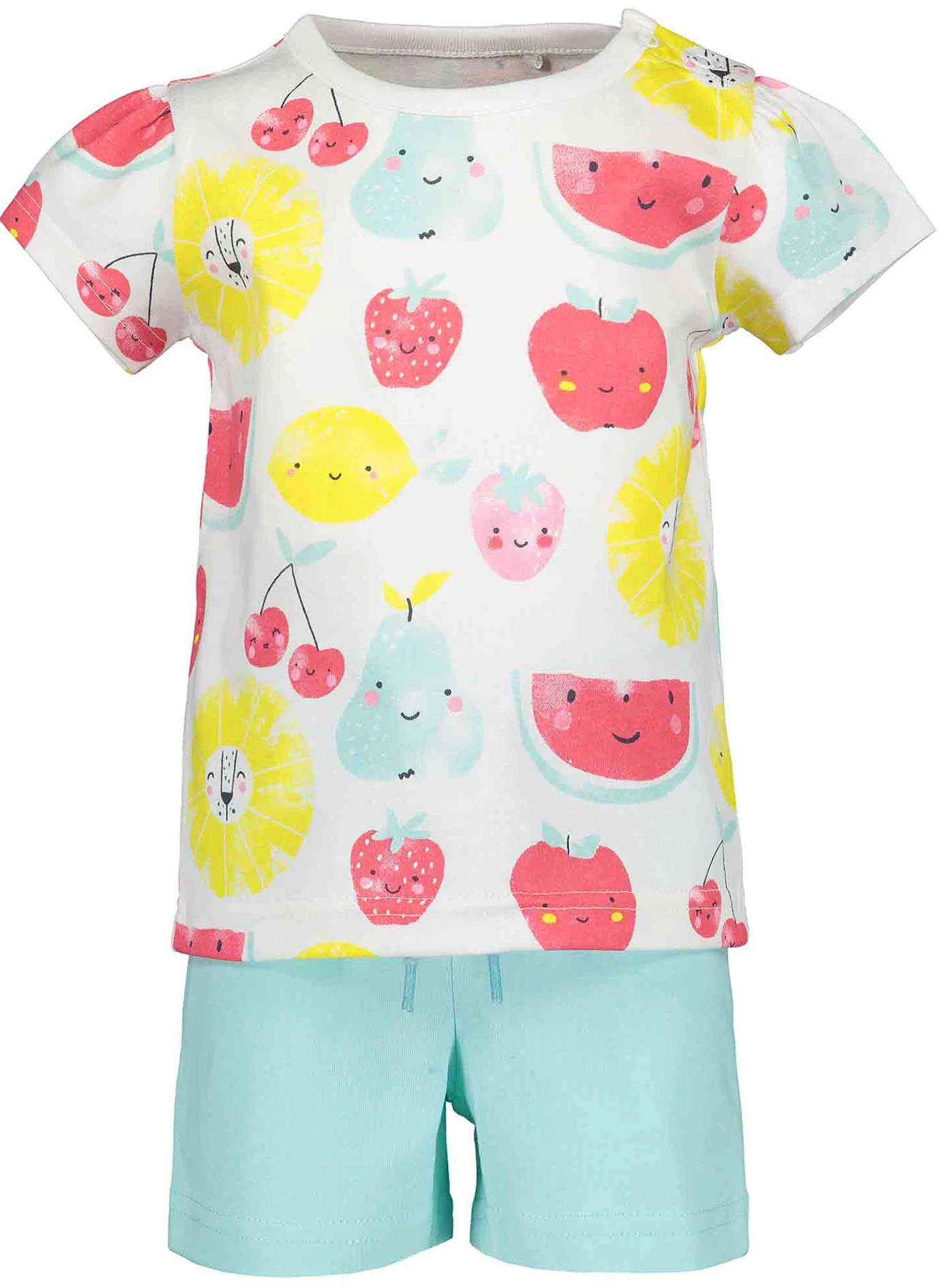 T-Shirt FRUITMANIA 2-teilig in white