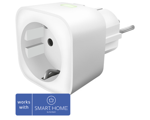 Trust Smart Home ZCC-3500 Zigbee Smart Plug met repeaterfunctie, wit - compatibel met SMART HOME van hornbach