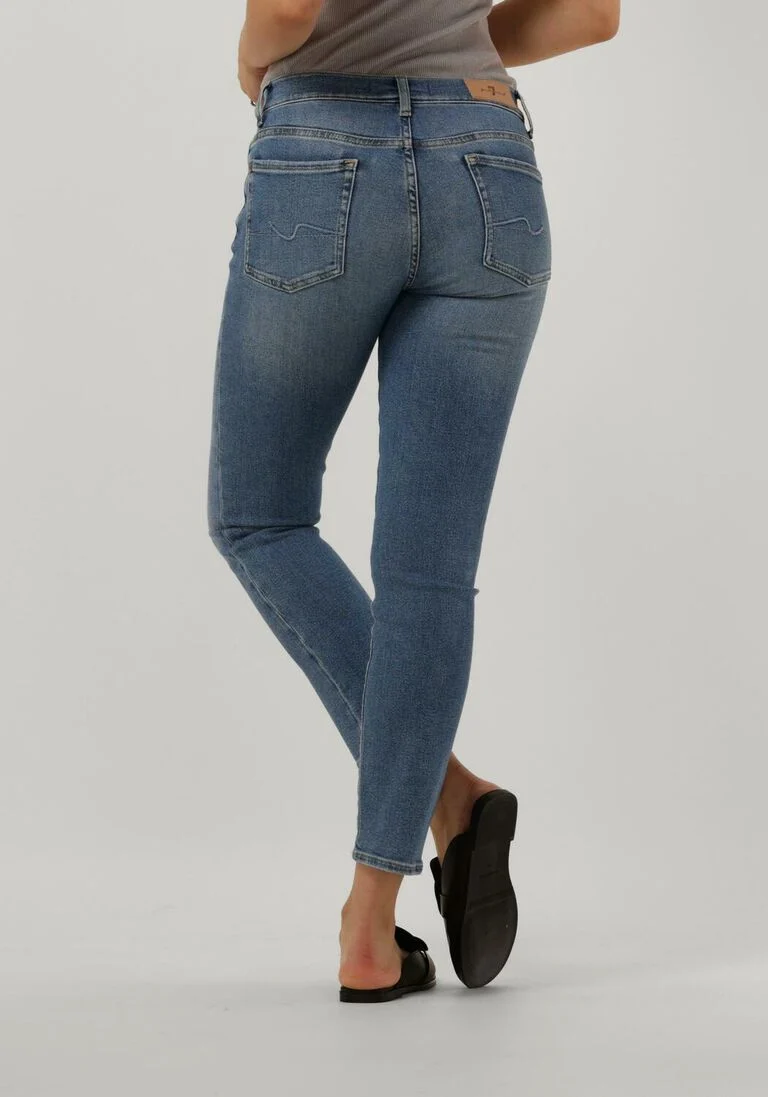 7 FOR ALL MANKIND blauwe 7 for all mankind skinny jeans roxan ankle luxe vintage legend
