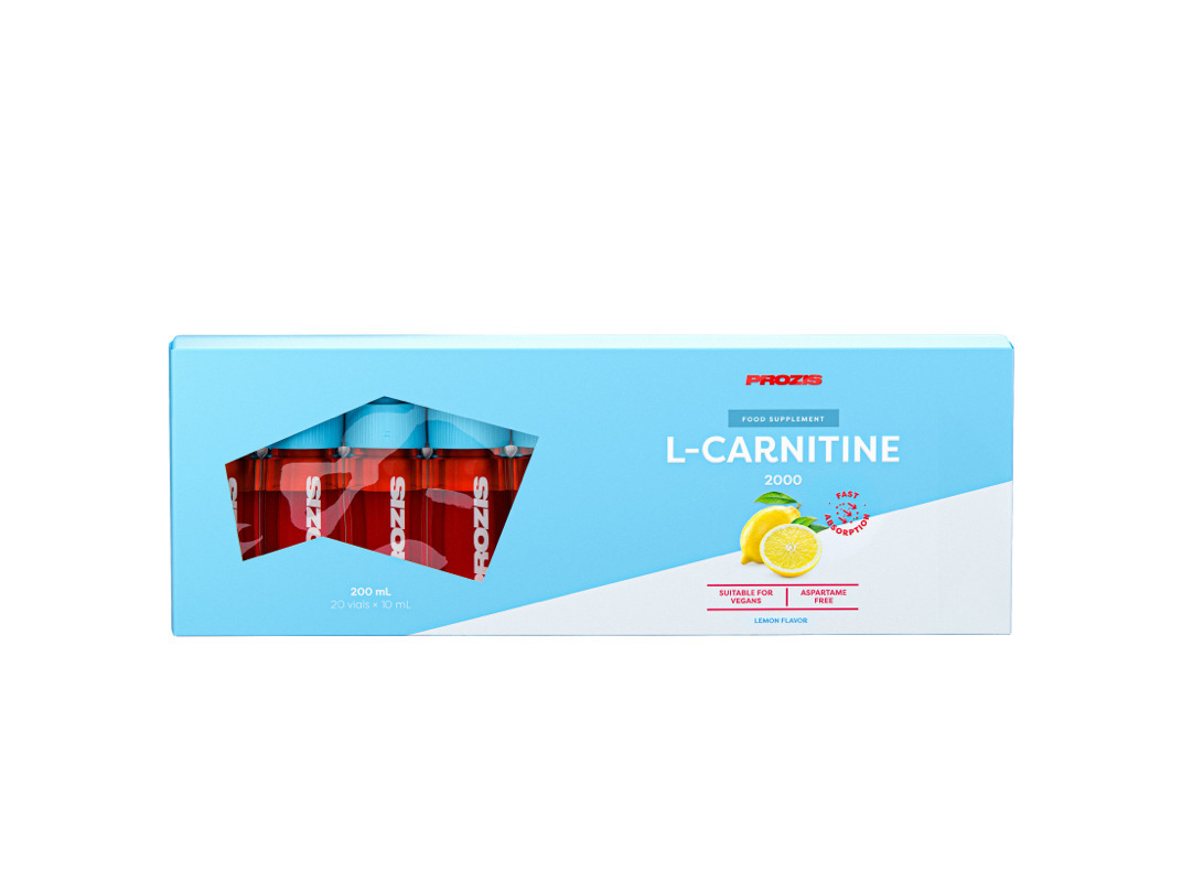 SUPLEMENTO PROZIS L-CARNITINE 2000 LIMÃO 20X10ML