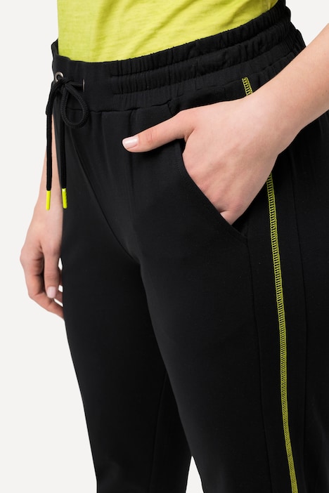 Sweathose, Ziernaht, Elastikbund, Taschen