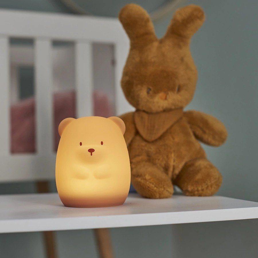 Nattou Nachtlampe Nachtlicht Bär mittel 12 cm