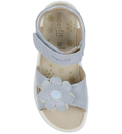 Superfit Sandalen - Sparkle - Hellblau/Silber