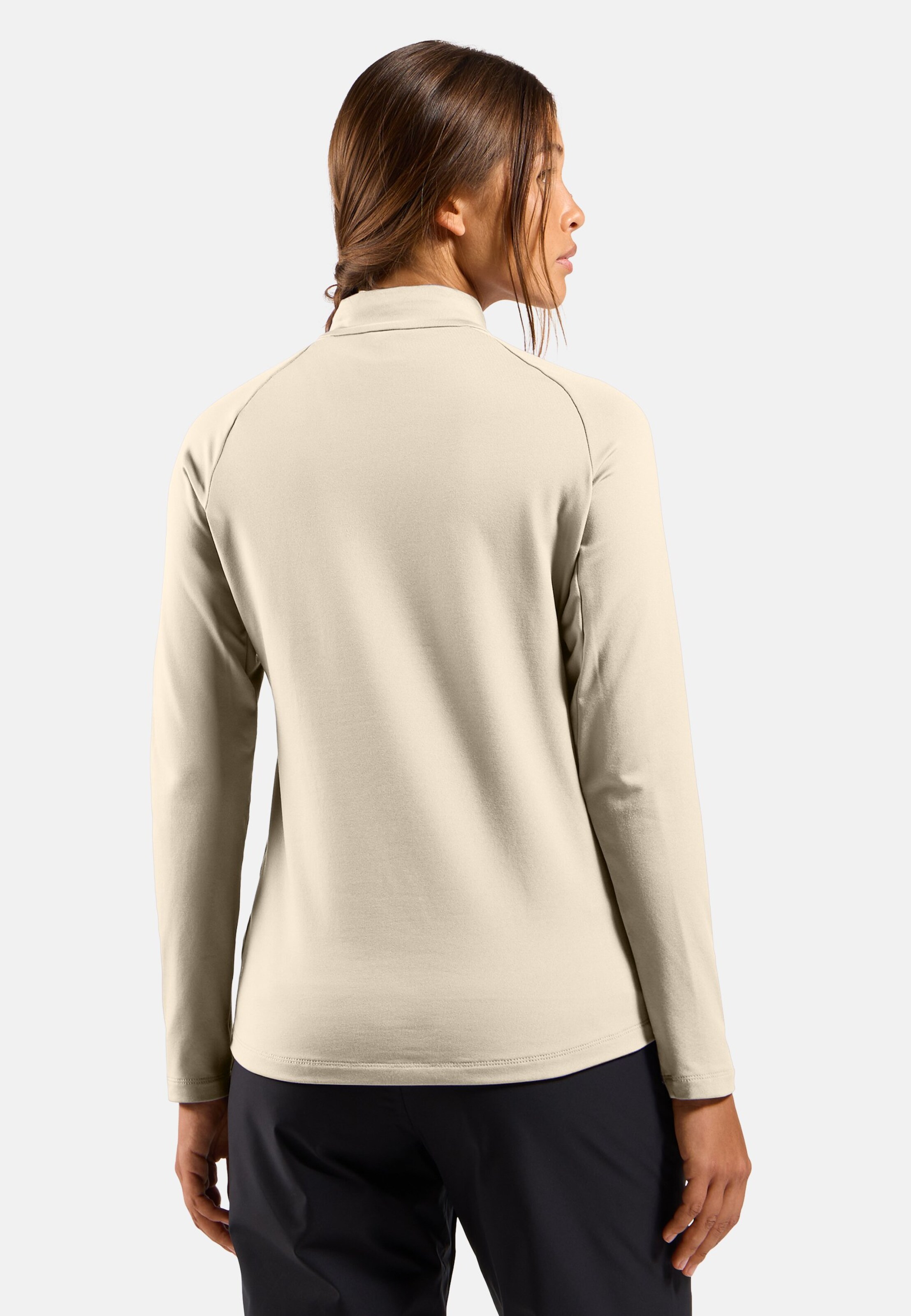 Essentials Light Mid Layer mit Halbreissverschluss in agate gray