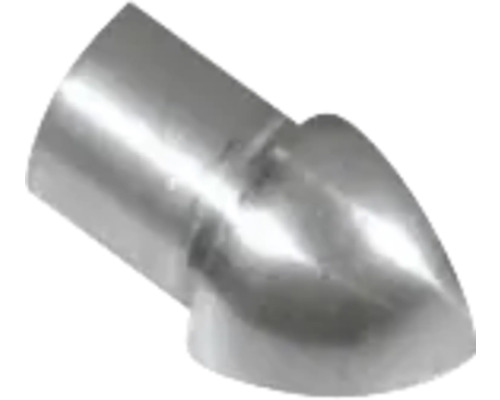 Hoekstuk Dural Durondell DRE125-Y roestvrij staal grijs 12 mm