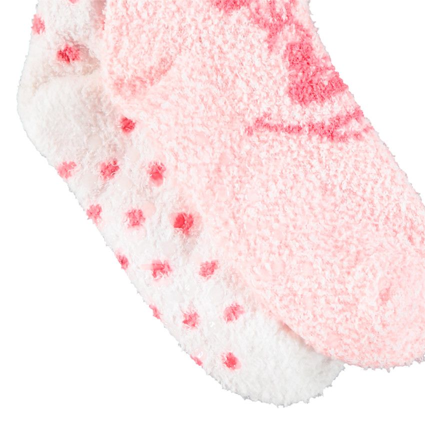 Lot de 2 paires de chaussettes antidérapantes Minnie Disney - Rose
