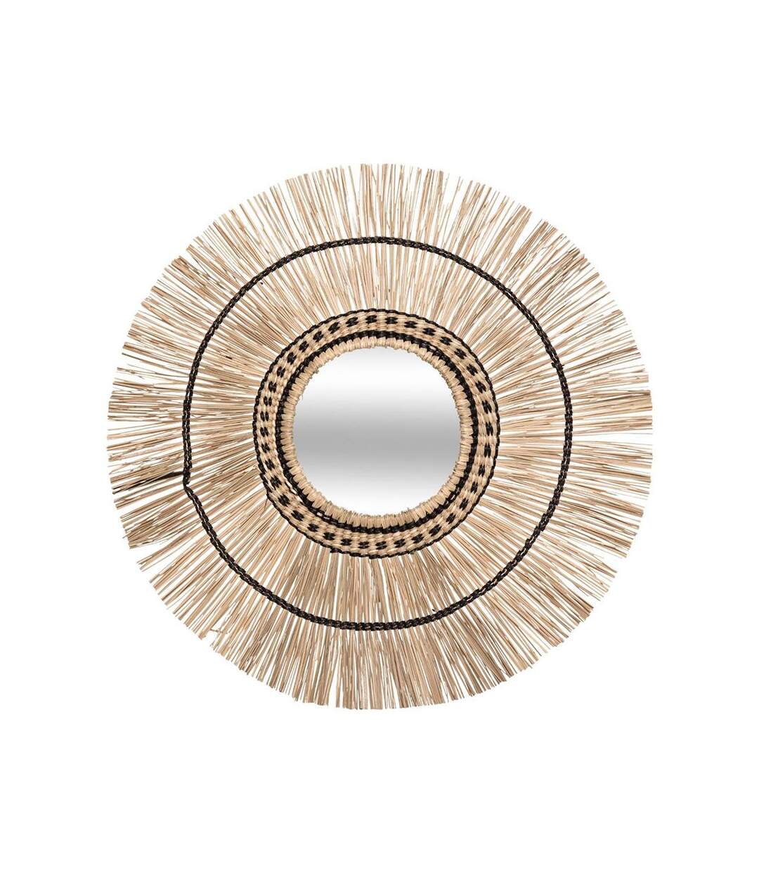 Miroir Mural Design Laya 60cm Naturel