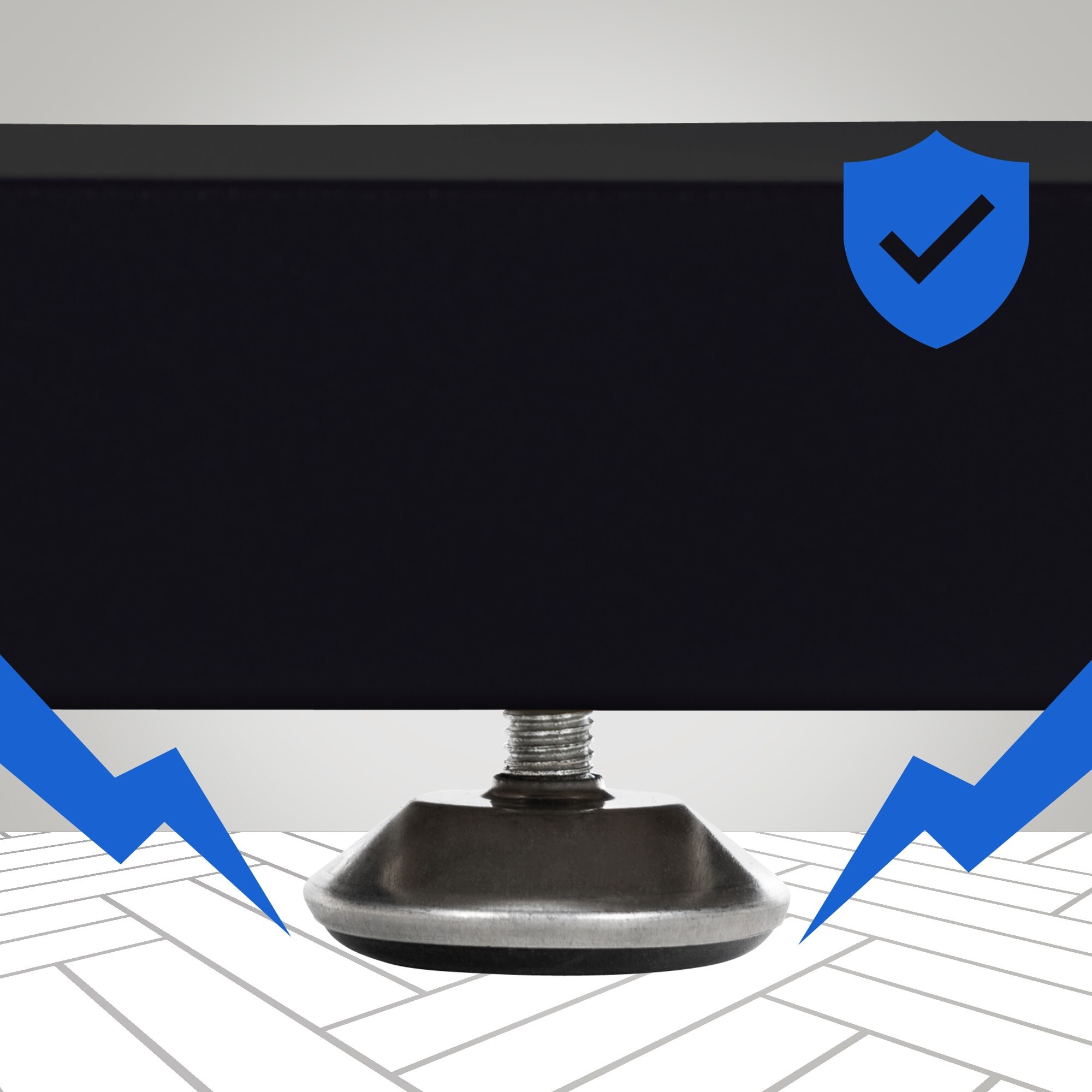 CLP 2er Set Tischbeine Velden Für Couchtisch Oder Beistelltisch I Höhe 43 CM