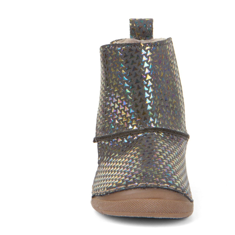 Froddo Froddo Amplio Paix Winter Boots Fourrées Gris Argenté