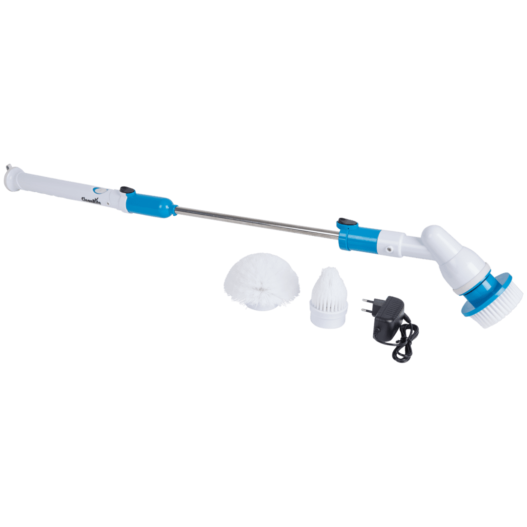 CleanRite Turbo Scrubber draadloze reinigingsborstel 110 cm | diverse kleuren