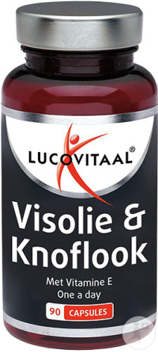 Lucovitaal Huile De Poisson Et Ail Avec Vitamine E 90 Capsules