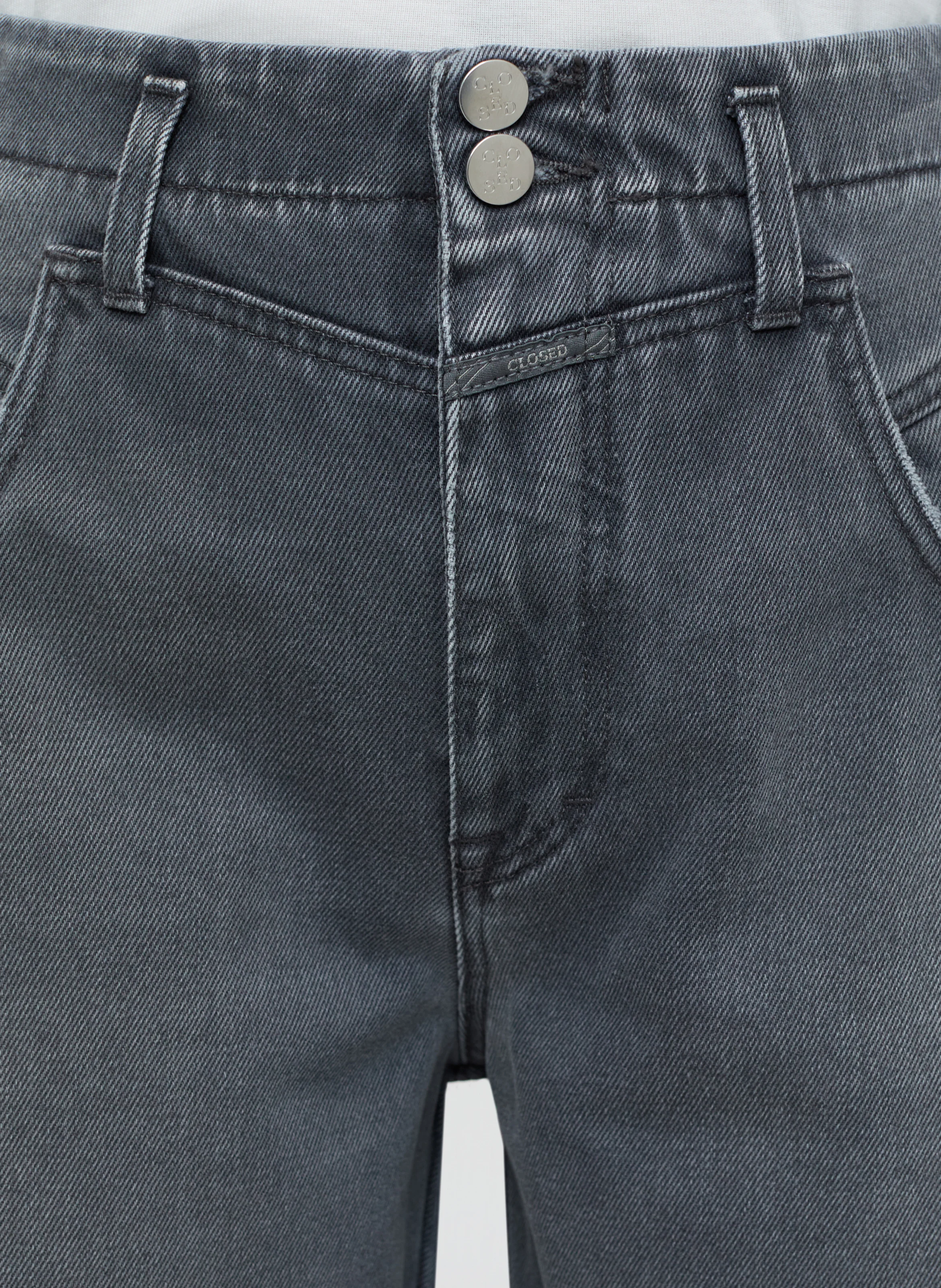 RIDGE-X - Jean large taille haute en coton | Gris