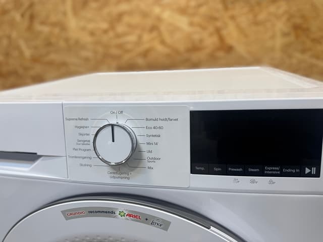 GRUNDIG vaskemaskine GWP4105415W