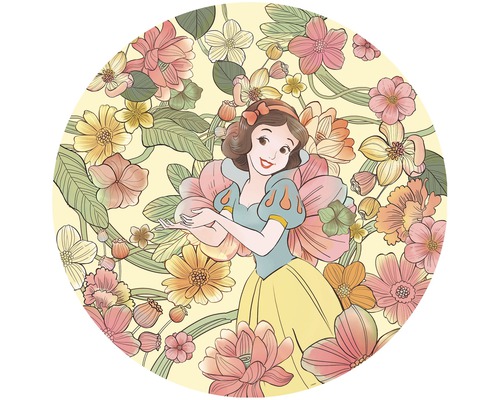 Zelfklevend vliesbehang DD1-005 Dot Snow White Endless Summer Ø 125 cm