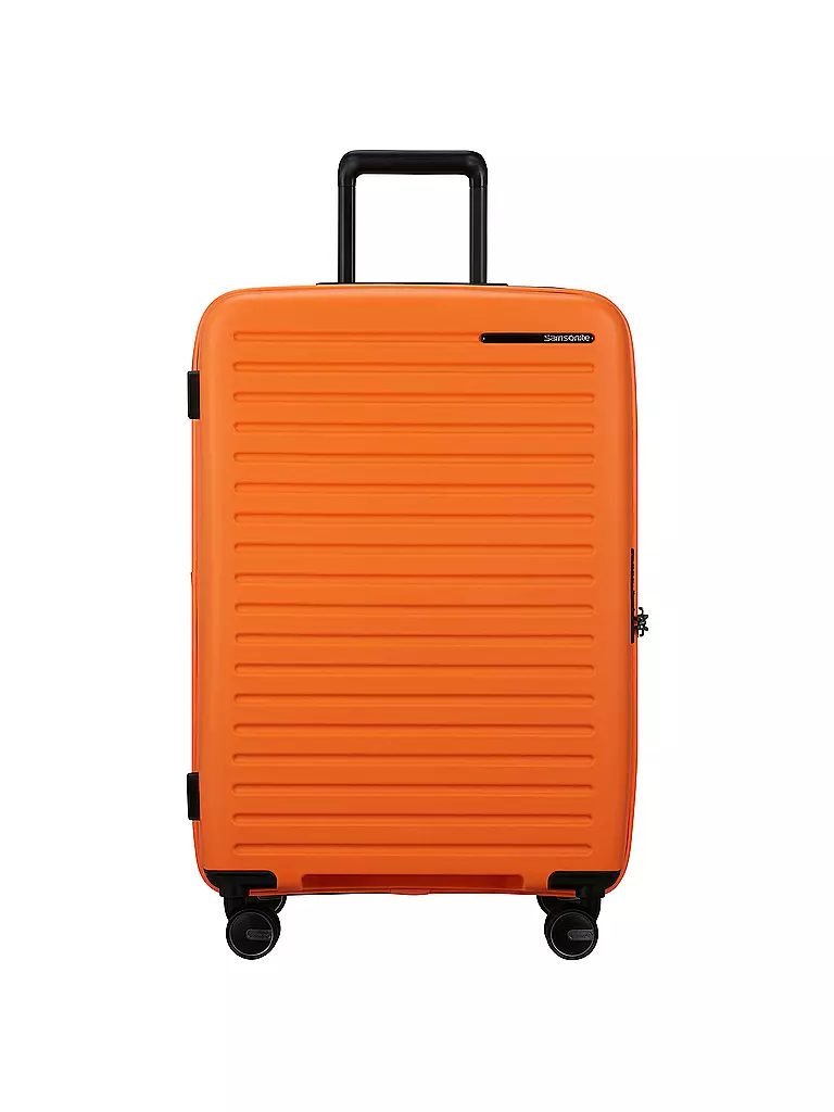 SAMSONITE Trolley  RESTACKD SPINNER 68cm erweiterbar papaya orange