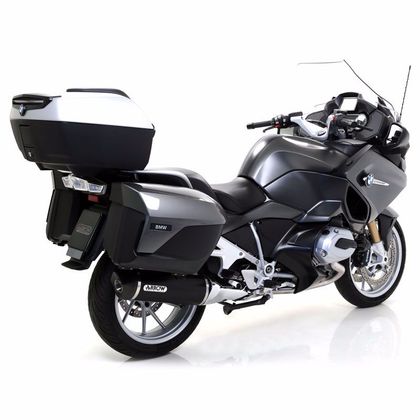 Silencieux Arrow Alu dark Maxi race-tech embout carbone