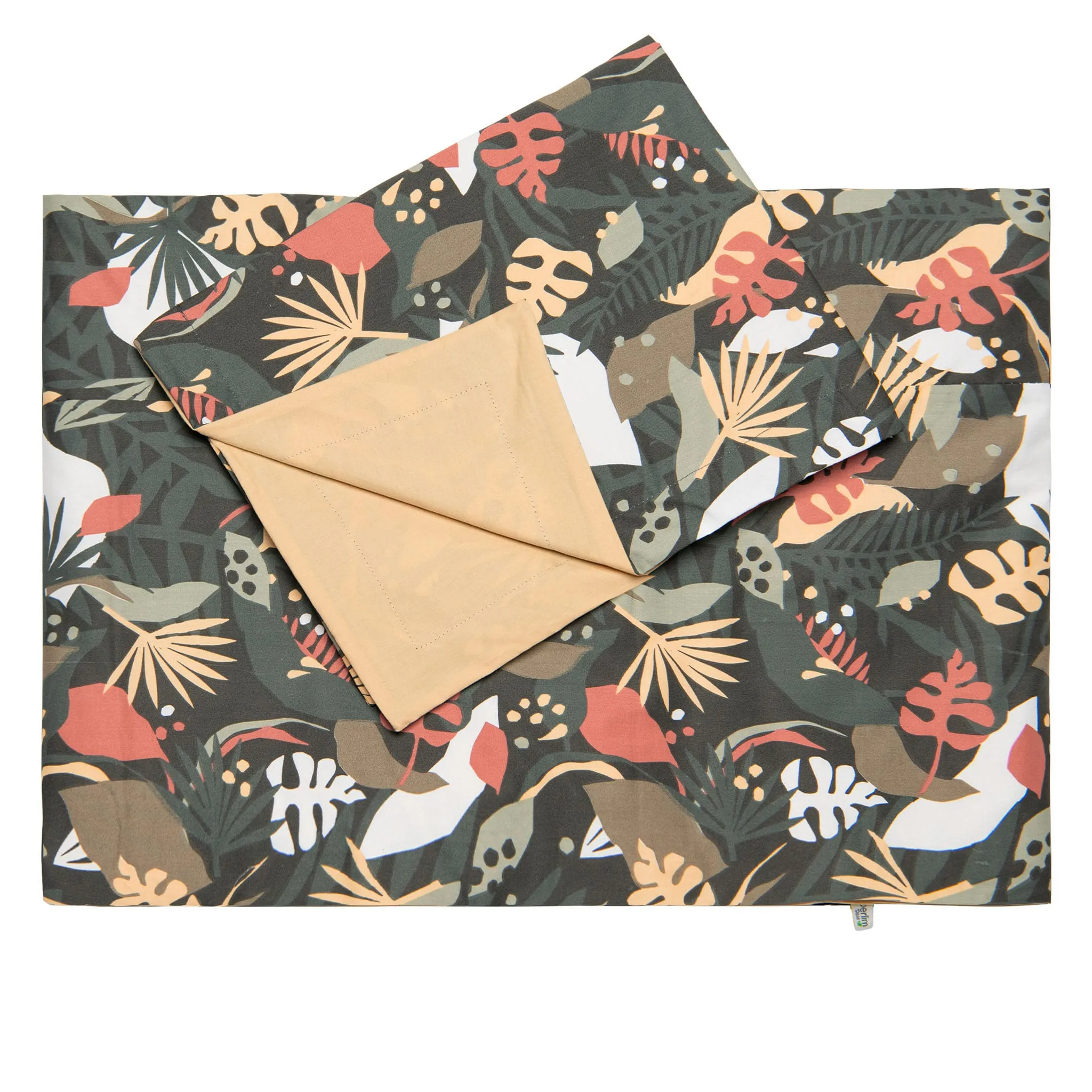 Perlimpinpin Housse pour Lit Simple - Tropical