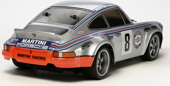 Tamiya - Rc Porsche 911 Carrera Rsr Tt-02 Fjernstyret Bil Byggesæt - 1:10 - 58571