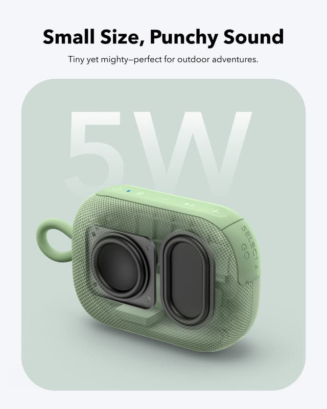 Soundcore Select 4 Go bærbar trådløs højttaler (grøn)