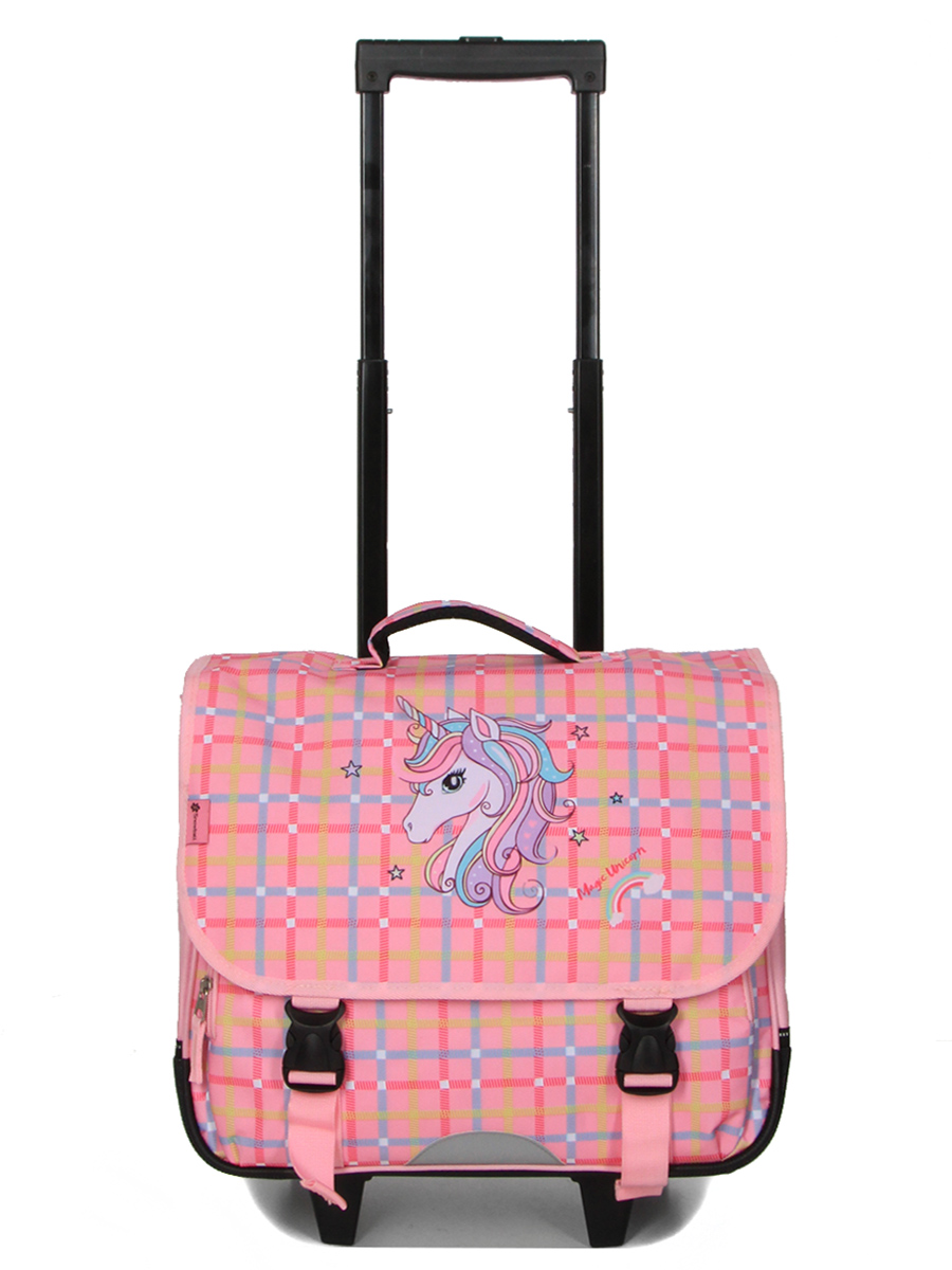 Cartable À roulettes Snowball Romantique Licorne 41 cm