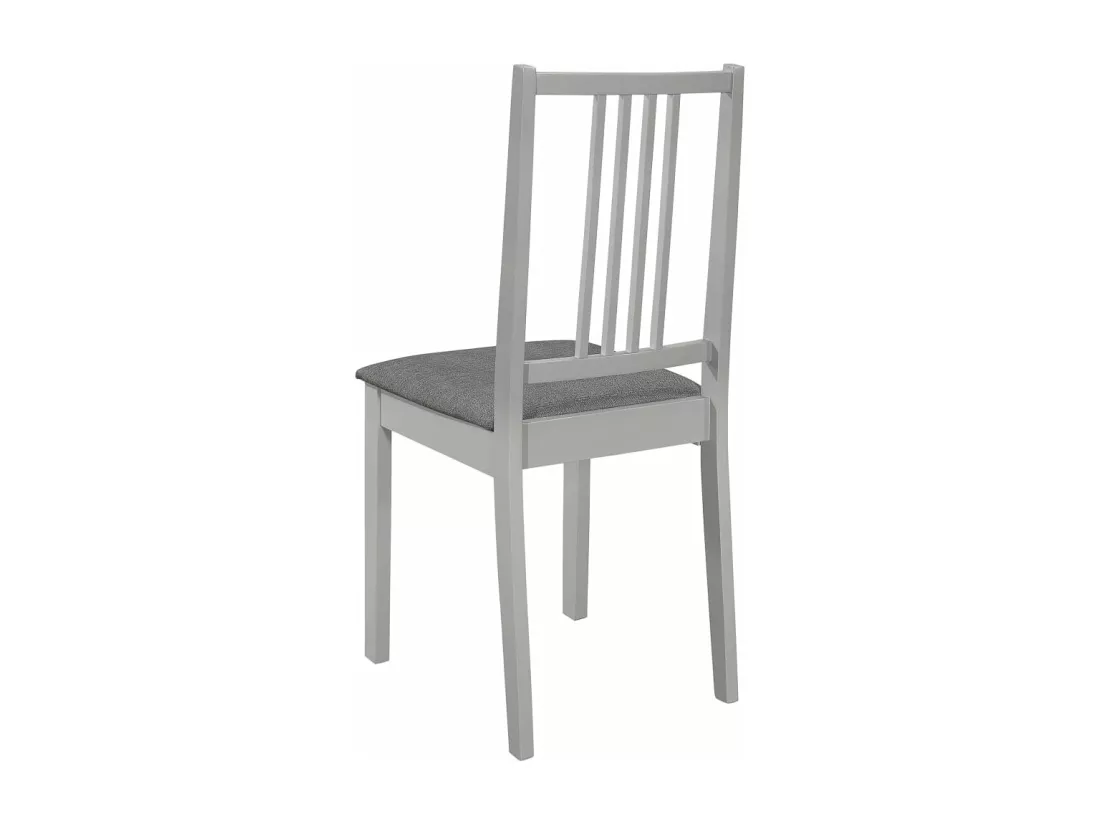 Mobilier de salle à manger 5 pcs MDF Gris