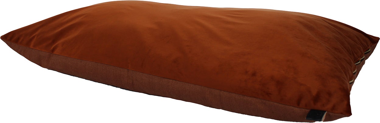 Overseas Petlife hondenkussen Velours koper 100 x 70 x 22 cm