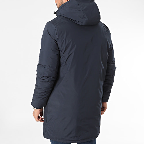 Parka Capuche Bleu Marine