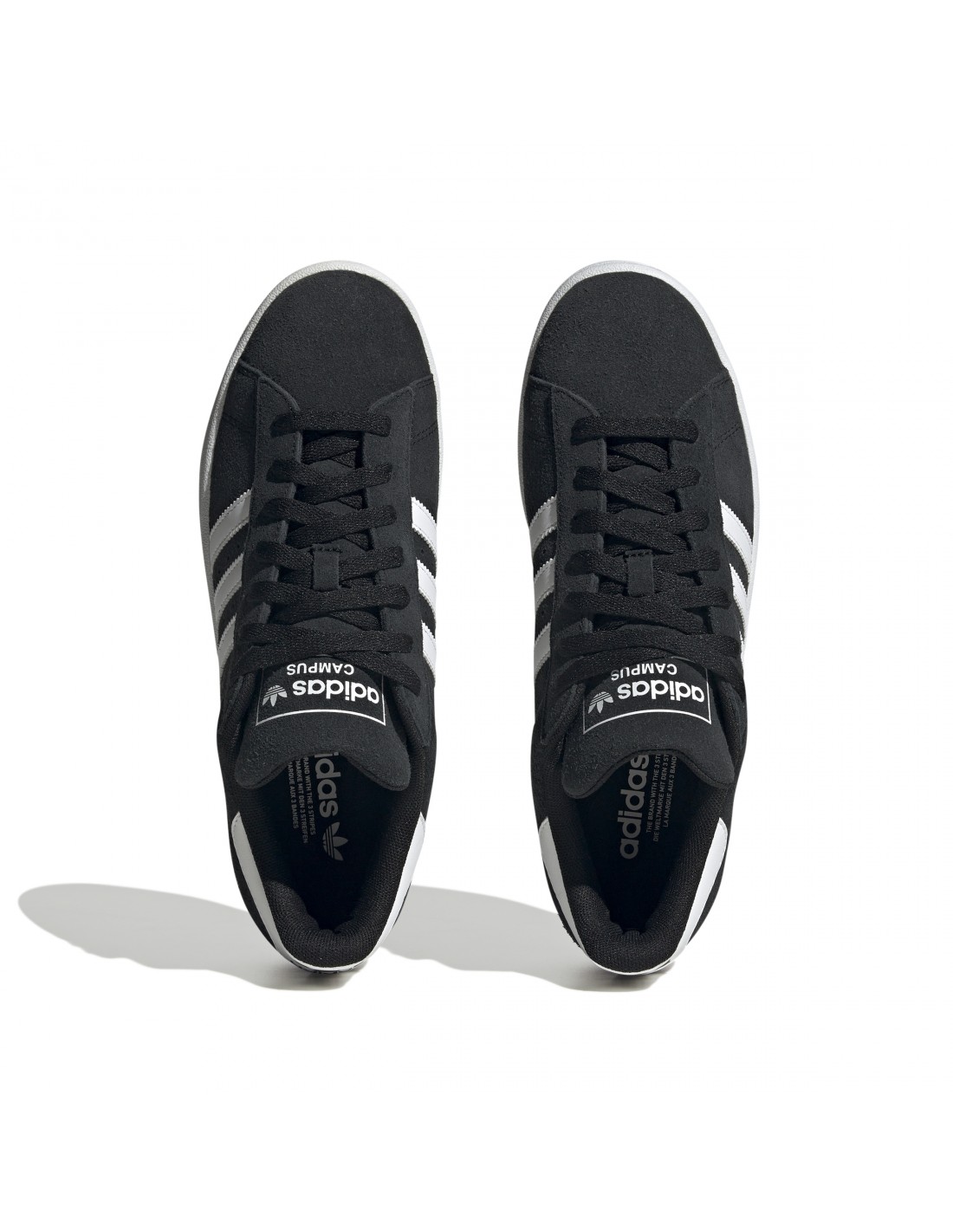 adidas Sneakers Homme Campus 2 Noir/Blanc Daim