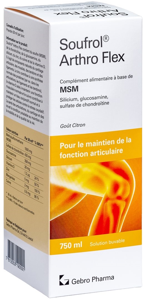 SOUFROL Arthro Flex Trink Lös Fl 750 ml