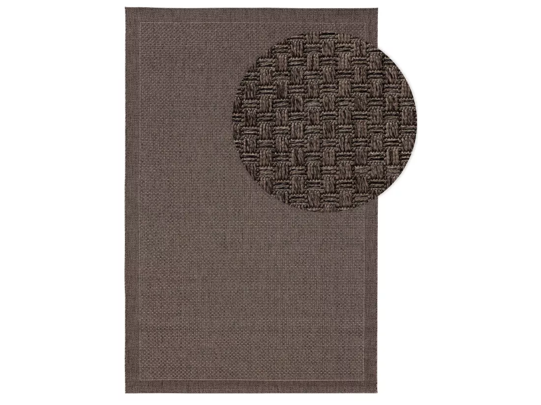 Tapis d'extérieur & intérieur Naoto Gris 200x290 cm