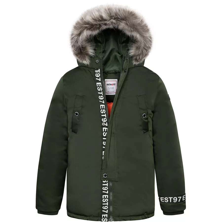 MINOTI Parka mit Kapuze Khakigrün