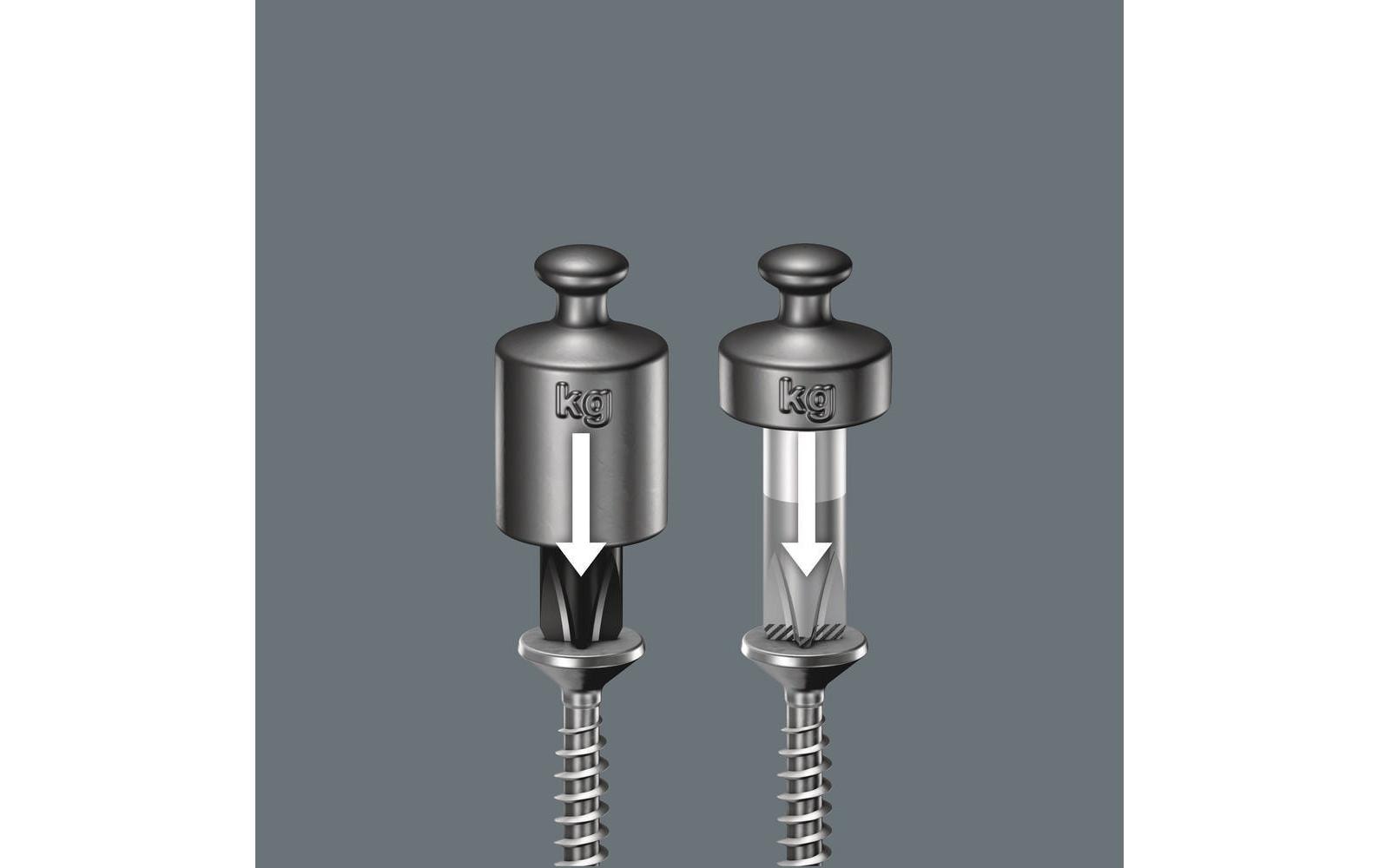 Schraubenzieher-Set Kraftform 334/6 RackSchraubendrehersatz Kraftform Plus