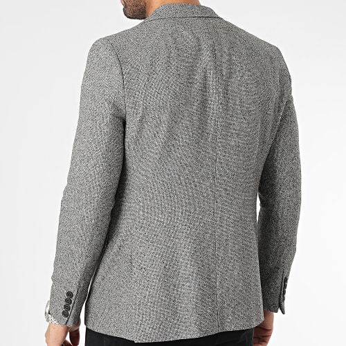 Veste Blazer Noir Chiné