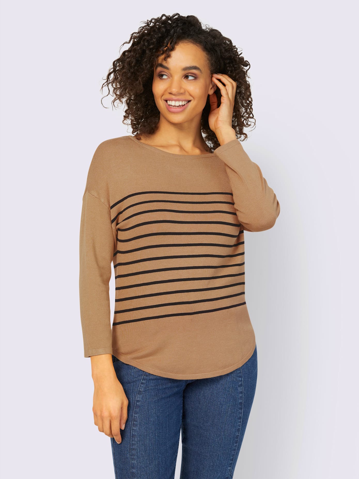 Pull rayures fines
