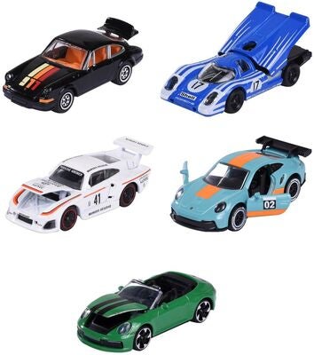 Majorette Porsche Biler 5-Pack