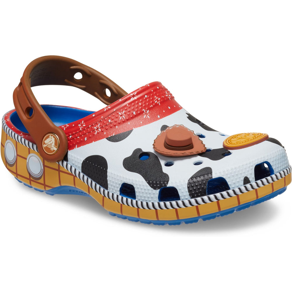 Køb Crocs Toy Story Woody Classic Clog Blue Jean