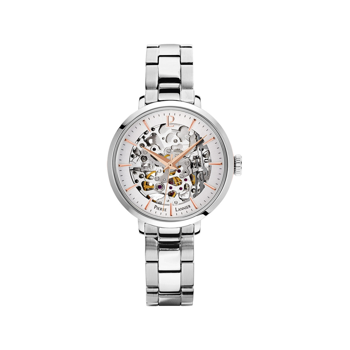 Montre Pierre Lannier femme automatique acier