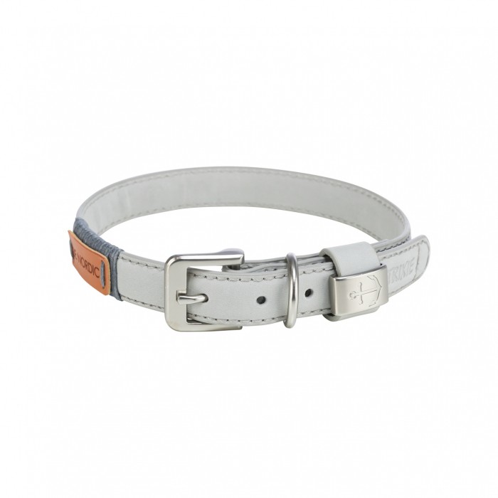 Collier en cuir Be Nordic - Gris