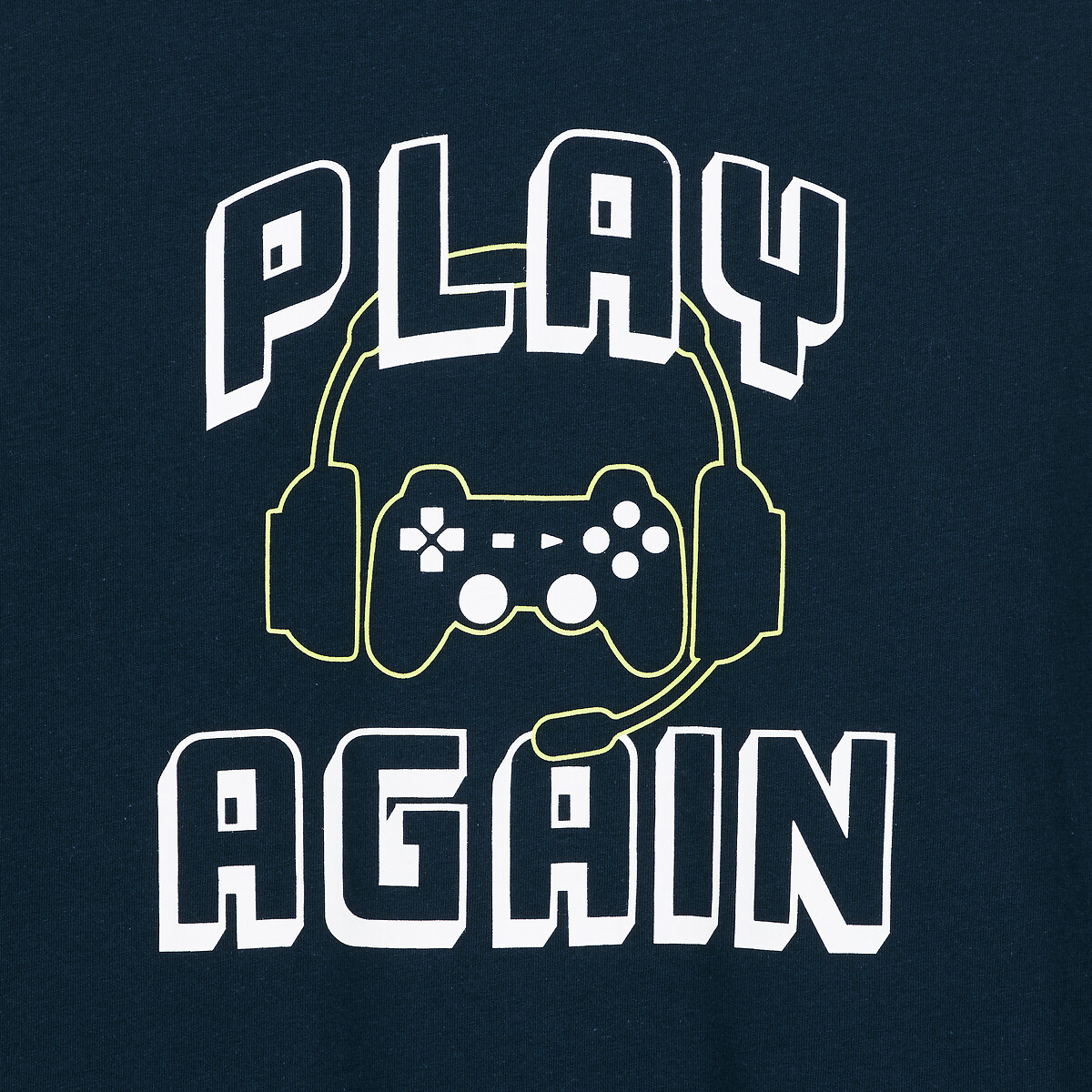 COLEÇÕES LA REDOUTE<br>Pijama em jersey, motivo gaming