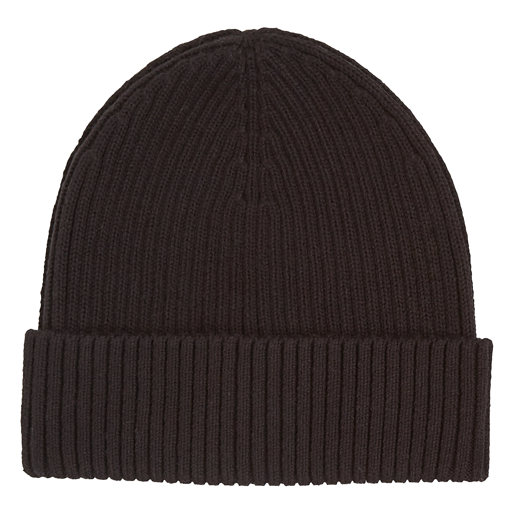 Bonnet côtelé en coton bio et cachemire | Gris